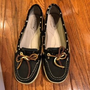 Sperry: Angelfish Foil Dot Black